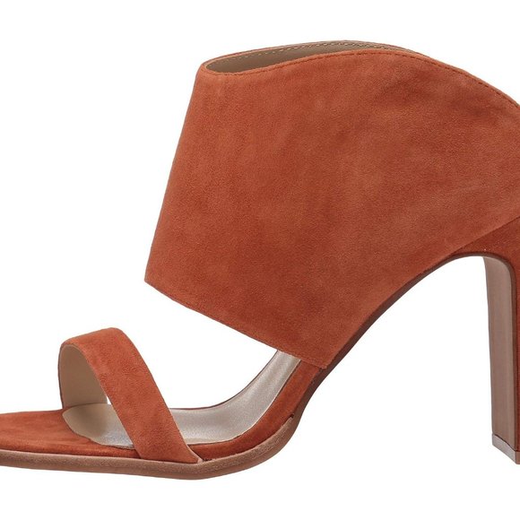 42 Gold Linx Heeled Slides in Mecca Tan 8.5W - Picture 6 of 11